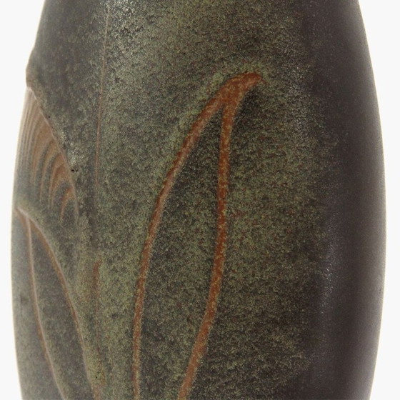 Image 1 of Vaso vintage in ceramica e vetro di Murano di Scheurisch, Italia 1980