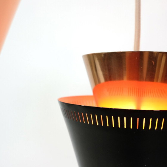Image 1 of Vintage hanging lamp by Svend Aage Holm Sorensen, 1950s