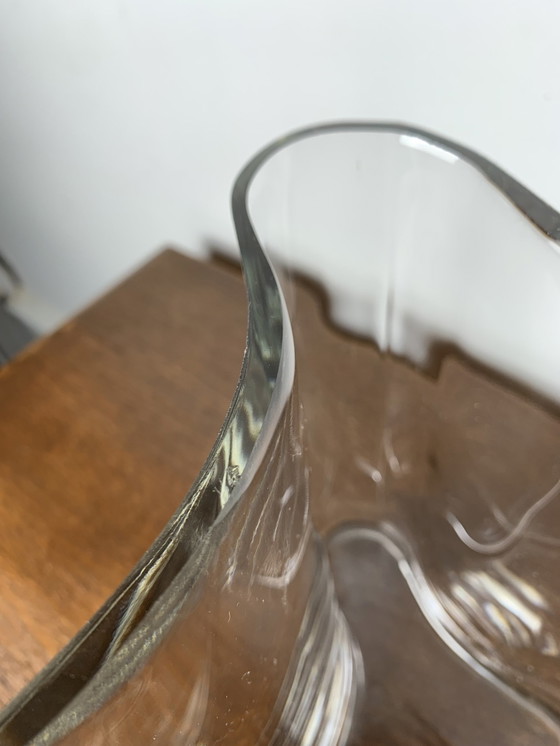 Image 1 of Glass Vase In The Style Of Alvar Aalto, 1970