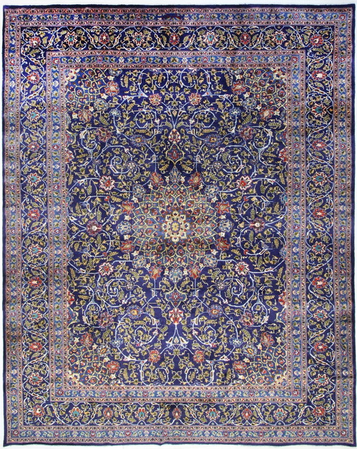 Original hand-knotted Persian carpet Kashmar Fine 378 X 293 Cm Top condition