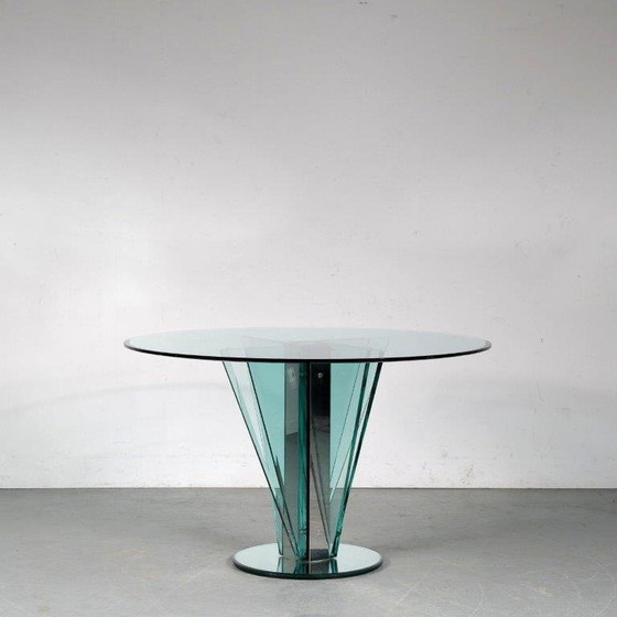 Image 1 of Nile Glass Table by Galotti & Radice, Italy 1970