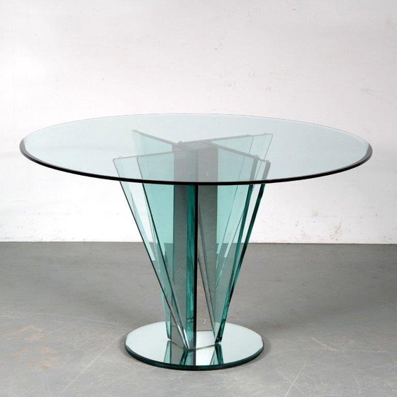 Image 1 of Nile Glass Table by Galotti & Radice, Italy 1970