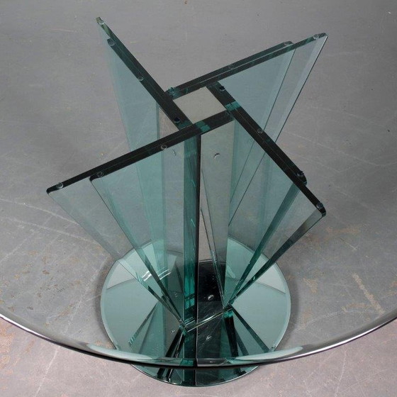 Image 1 of Nile Glass Table by Galotti & Radice, Italy 1970