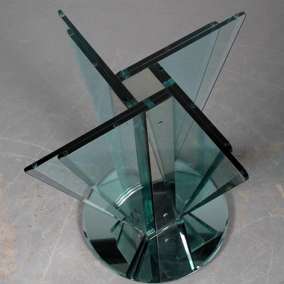 Image 1 of Nile Glass Table by Galotti & Radice, Italy 1970