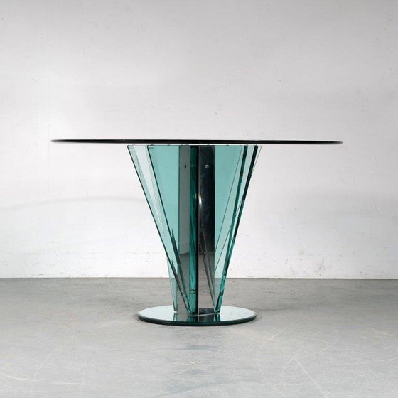 Image 1 of Nile Glass Table by Galotti & Radice, Italy 1970