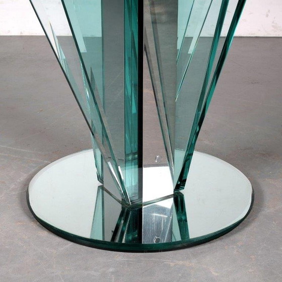 Image 1 of Nile Glass Table by Galotti & Radice, Italy 1970