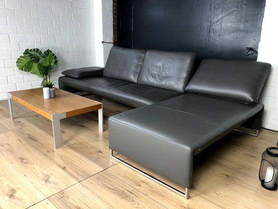 Image 1 of Koinor leather sofa Ramon with adjustable backrests