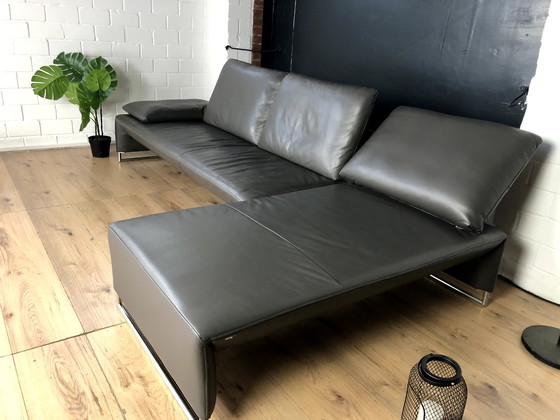 Image 1 of Koinor leather sofa Ramon with adjustable backrests