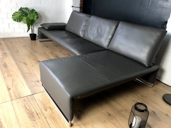 Image 1 of Koinor leather sofa Ramon with adjustable backrests