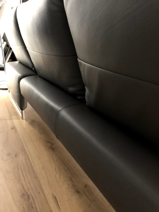 Image 1 of Koinor leather sofa Ramon with adjustable backrests