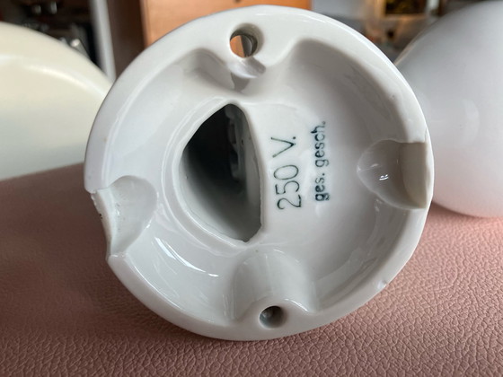 Image 1 of Vintage Porcelain Wall Lamp