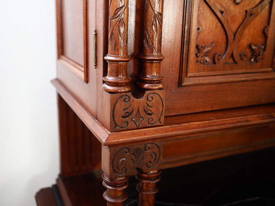 Image 1 of Eclectic Oak Cupboard, German Design, Inter-War Period, Production: Germany