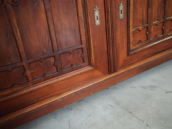 Image 1 of Eclectic Oak Cupboard, German Design, Inter-War Period, Production: Germany