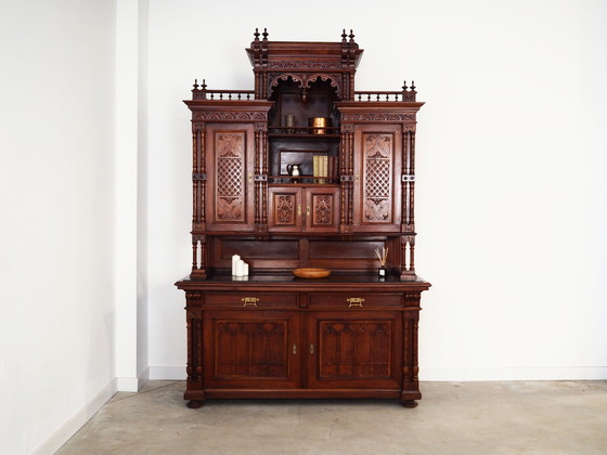 Image 1 of Eclectic Oak Cupboard, German Design, Inter-War Period, Production: Germany