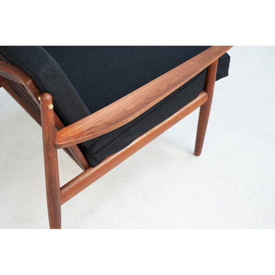Image 1 of Pair of vintage armchairs by Arne Vodder for Globstrup, 1960s