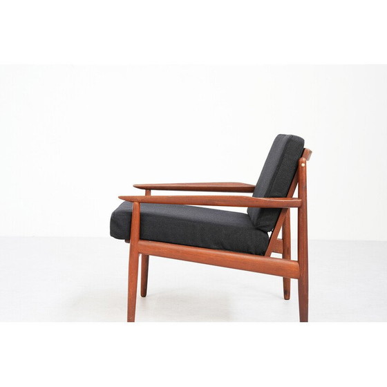 Image 1 of Pair of vintage armchairs by Arne Vodder for Globstrup, 1960s