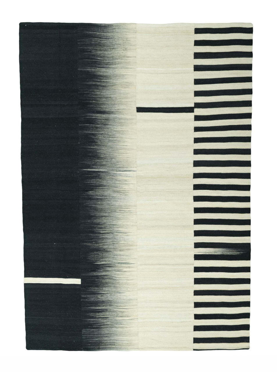 Kilim Fars intrecciato a mano – 317 x 222 cm - Nuovo