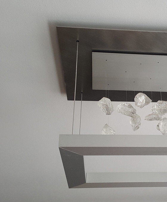 Image 1 of Escale Della Luna crystal ceiling lamp