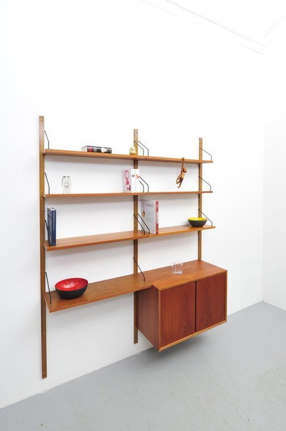 Image 1 of Poul Cadovius Royal System shelf teak 1950