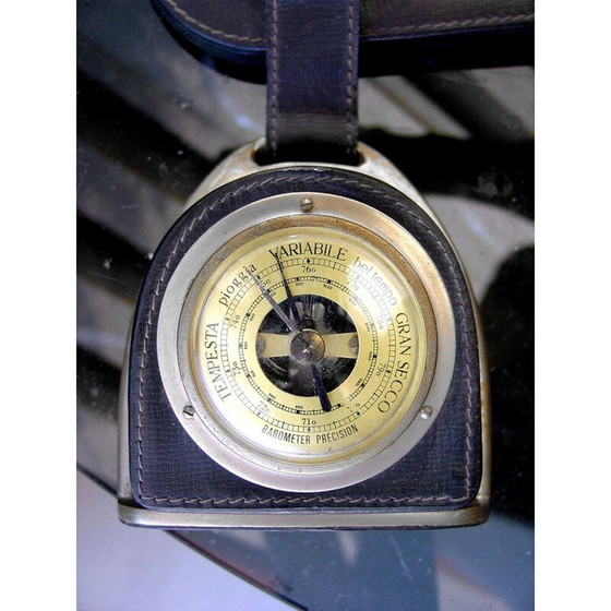 Image 1 of Vintage Gucci barometer and clock, 1960
