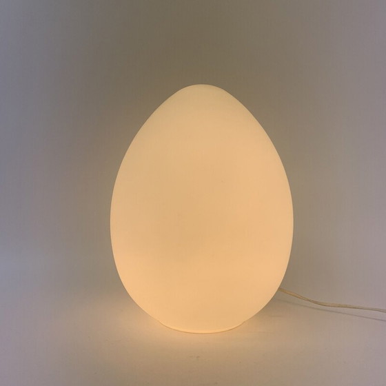 Image 1 of Set of 3 vintage Domec Luminance glass table lamps, 1970s