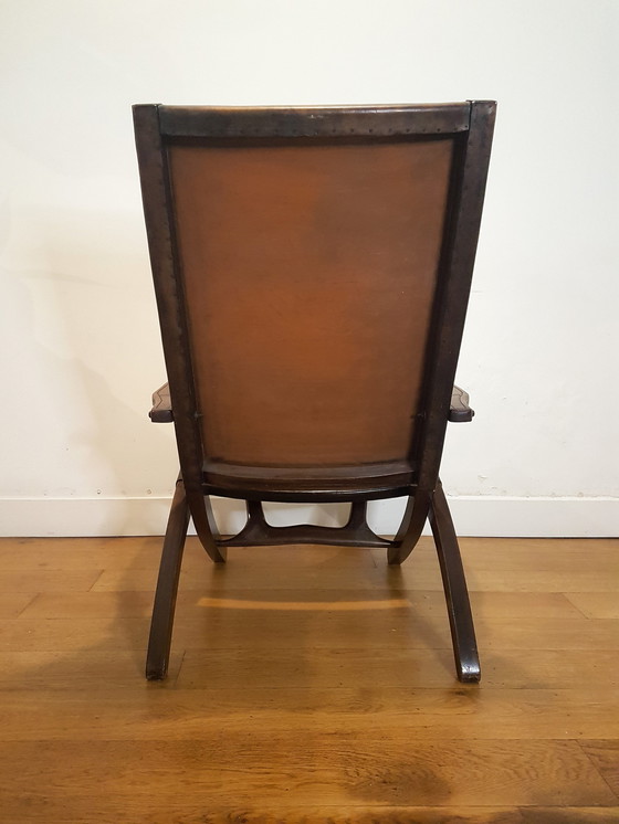 Image 1 of Brutalist folding chair by Angel Pazmino 1974