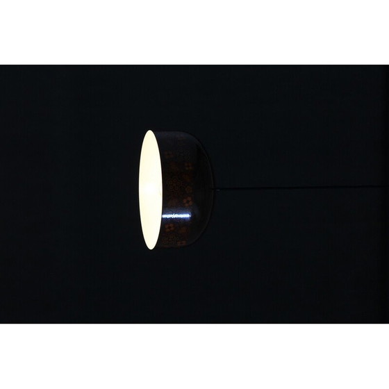 Image 1 of Vintage pendant lamp with floral motiv, Czechoslovakia 1970s