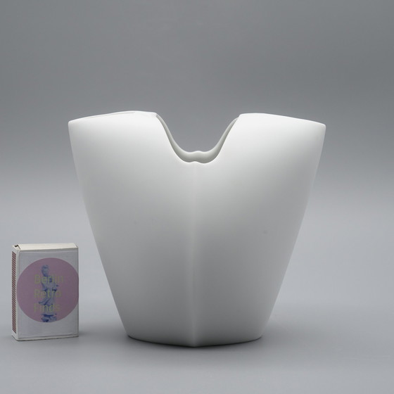 Image 1 of Rosenthal Studio-Linie × Lino Sabattini White Bisque Porcelain Vase Modernism 