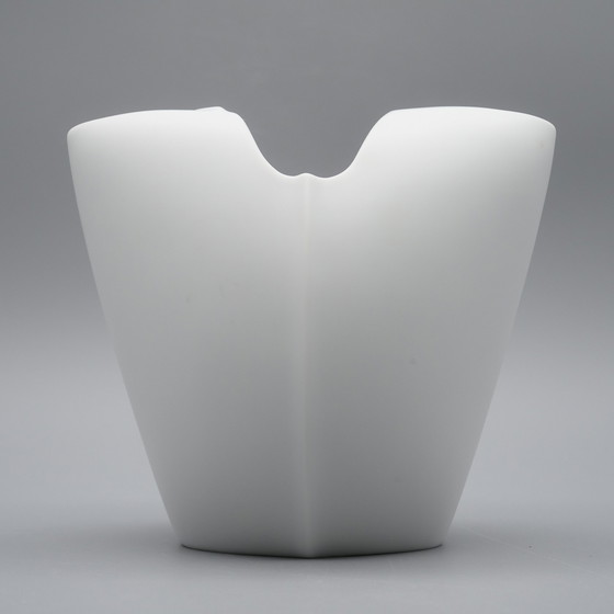 Image 1 of Rosenthal Studio-Linie × Lino Sabattini White Bisque Porcelain Vase Modernism 