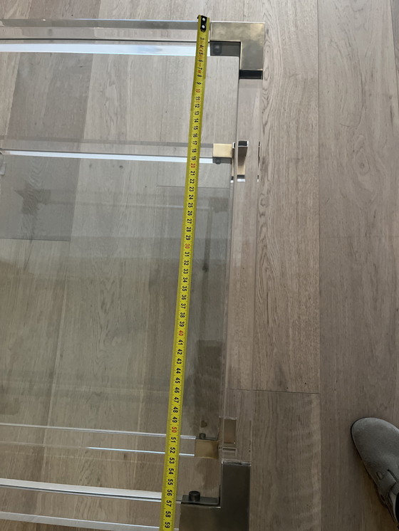 Image 1 of Vintage Glass Table