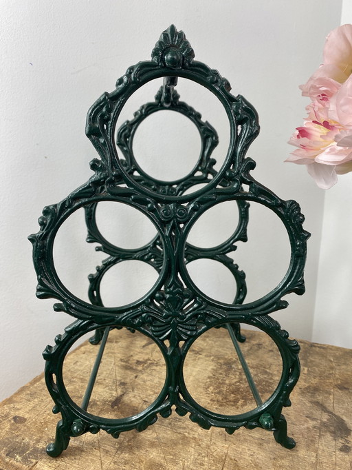 Cast Iron Bottle Rack