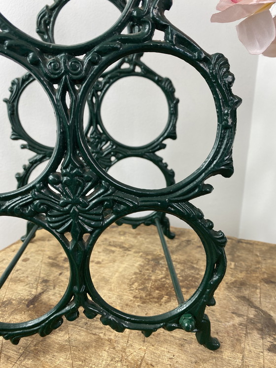 Image 1 of Cast Iron Bottle Rack