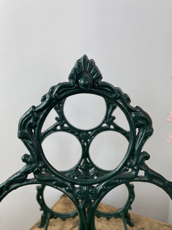 Image 1 of Cast Iron Bottle Rack