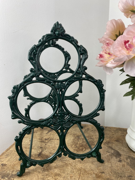 Cast Iron Bottle Rack