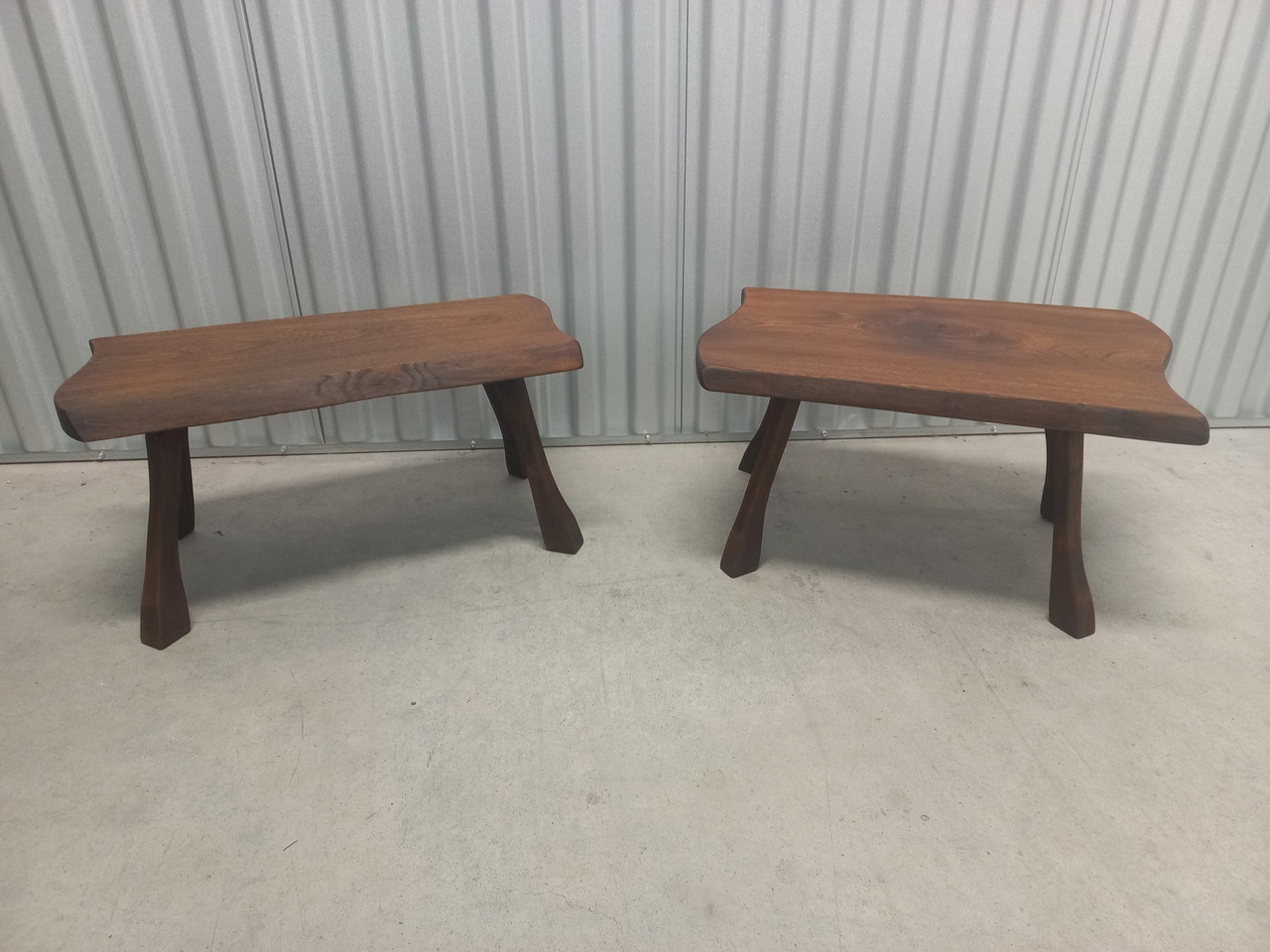 2x Tabourets de lait vintage