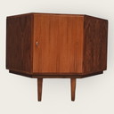 Mid Century corner cabinet