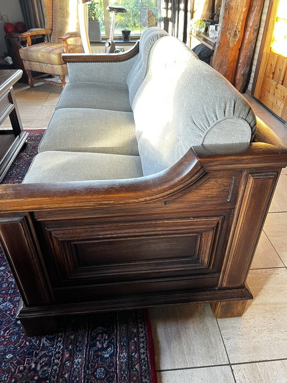 Image 1 of Complete Sitting Area With Coffee Table Oak Brand Sprij