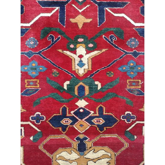 Image 1 of Vintage Ardebil rug in velvet and cotton, Iran