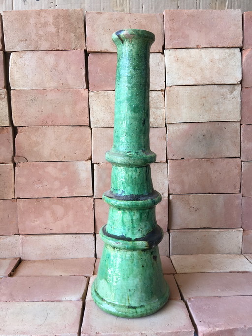 Tamegroute candlestick pottery