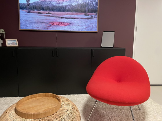 Image 1 of Beautiful Artifort Armchair Conco Red