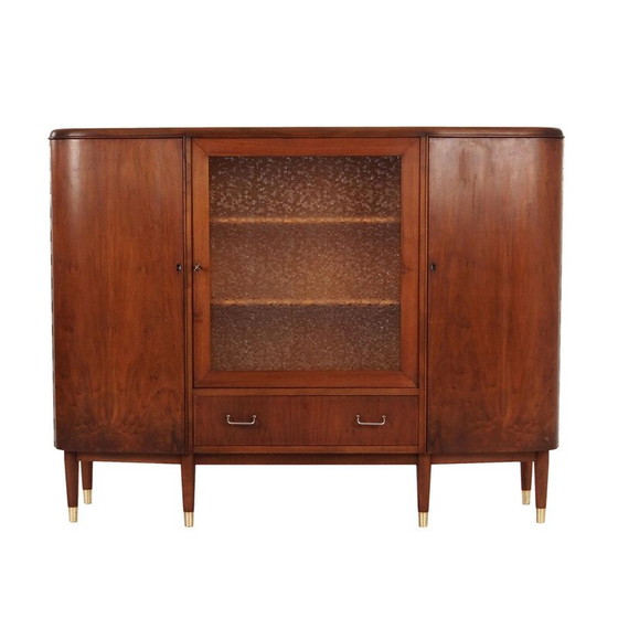 Image 1 of Scandinavian vintage walnut highboard, 1970