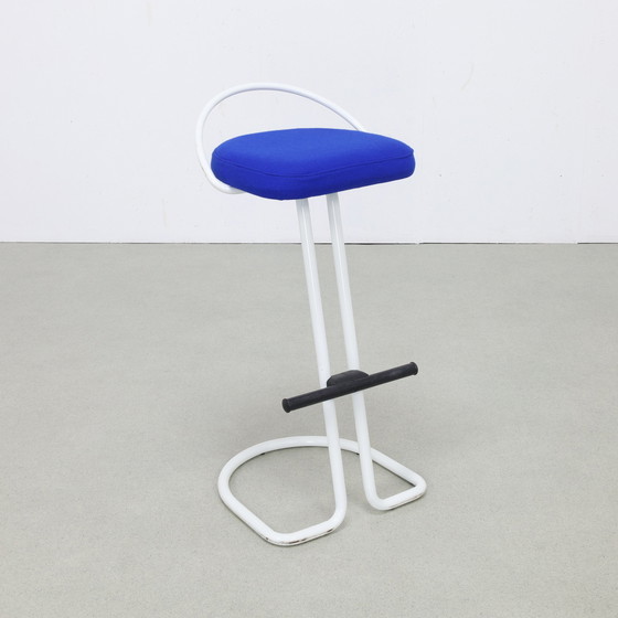 Image 1 of 3x Postmodern Bar Stool, 1980s