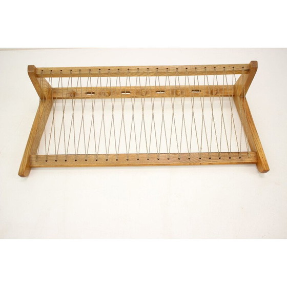 Image 1 of Mid century wooden wall coat rack by Uluv, 1960s