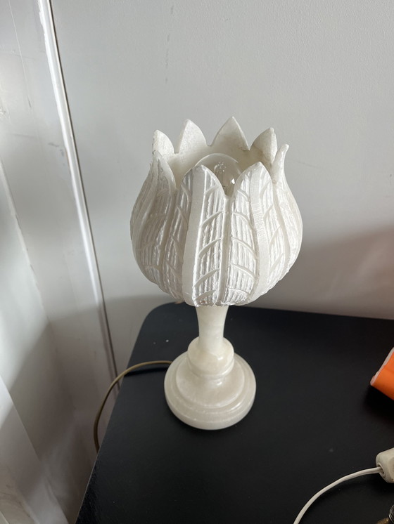 Image 1 of Tulip vase alabaster