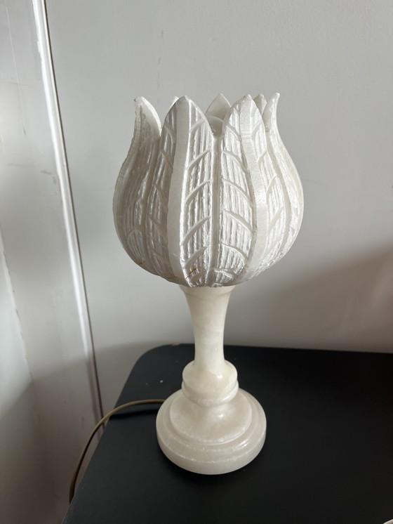 Image 1 of Tulip vase alabaster