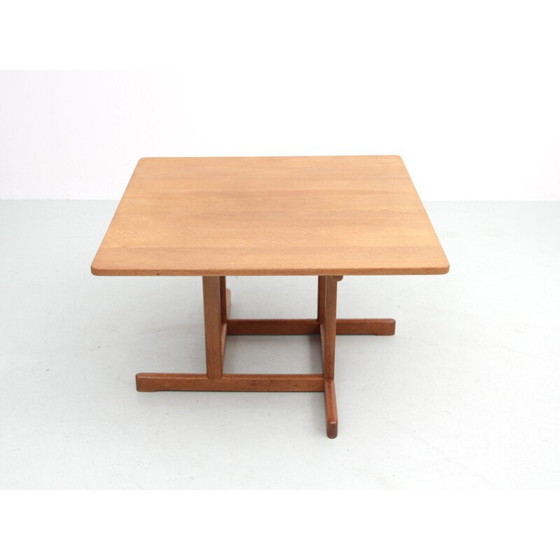 Image 1 of Scandinavian vintage coffee table in solid oak model 5217 by Borge Mogensen for Fredericia