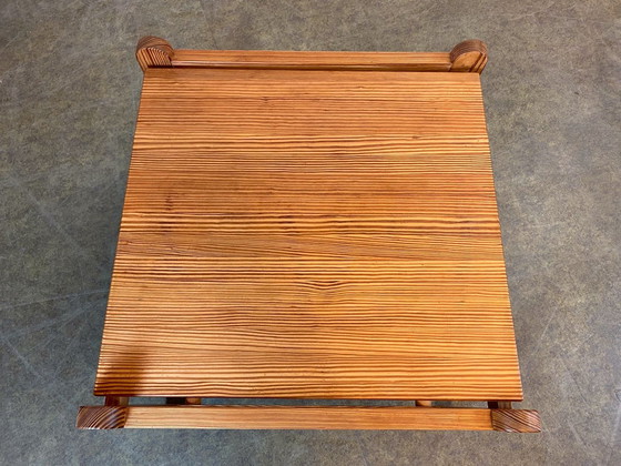 Image 1 of Niels Eilersen Table basse en pin 1960 Vintage Designer