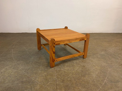 Niels Eilersen Table basse en pin 1960 Vintage Designer