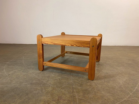 Image 1 of Niels Eilersen Table basse en pin 1960 Vintage Designer