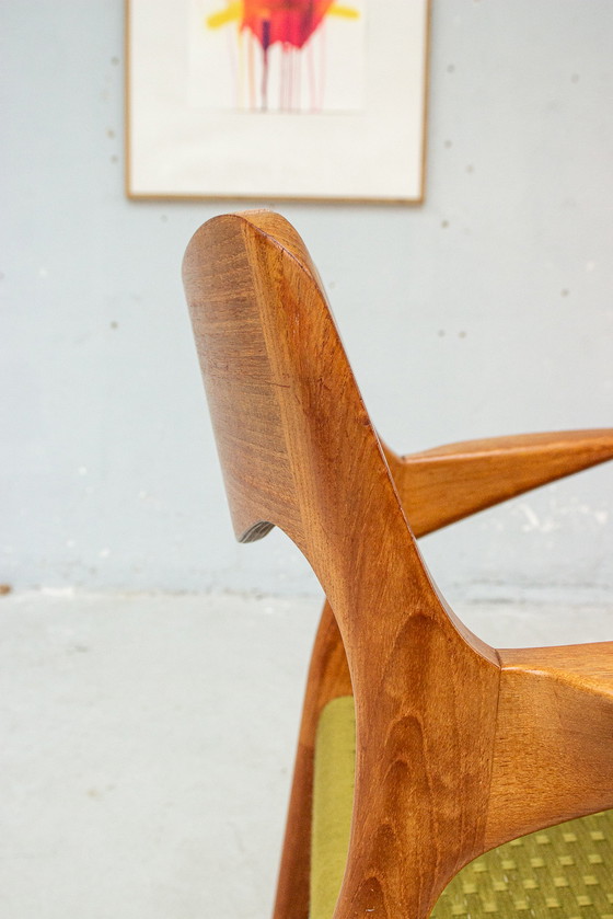 Image 1 of 6x Niels O. Möller No. 55/71 Danish Teak Chairs Vintage